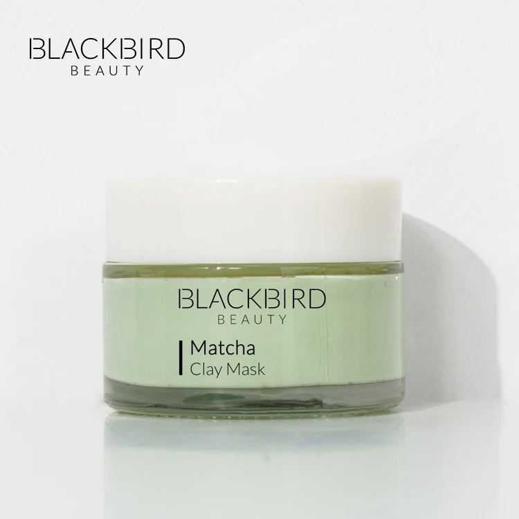Factory Hot Selling Green Tea Bentonite Cooling Deep Cleansing Mud Clay Mask Removes Blackheads Reduces Wrinkles