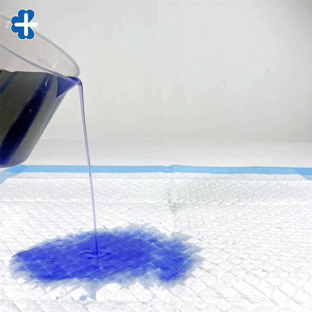 Suning Underpad Lowest Price Disposable Nursing Underpad PE Backsheet Disposable Changing Pads For Baby