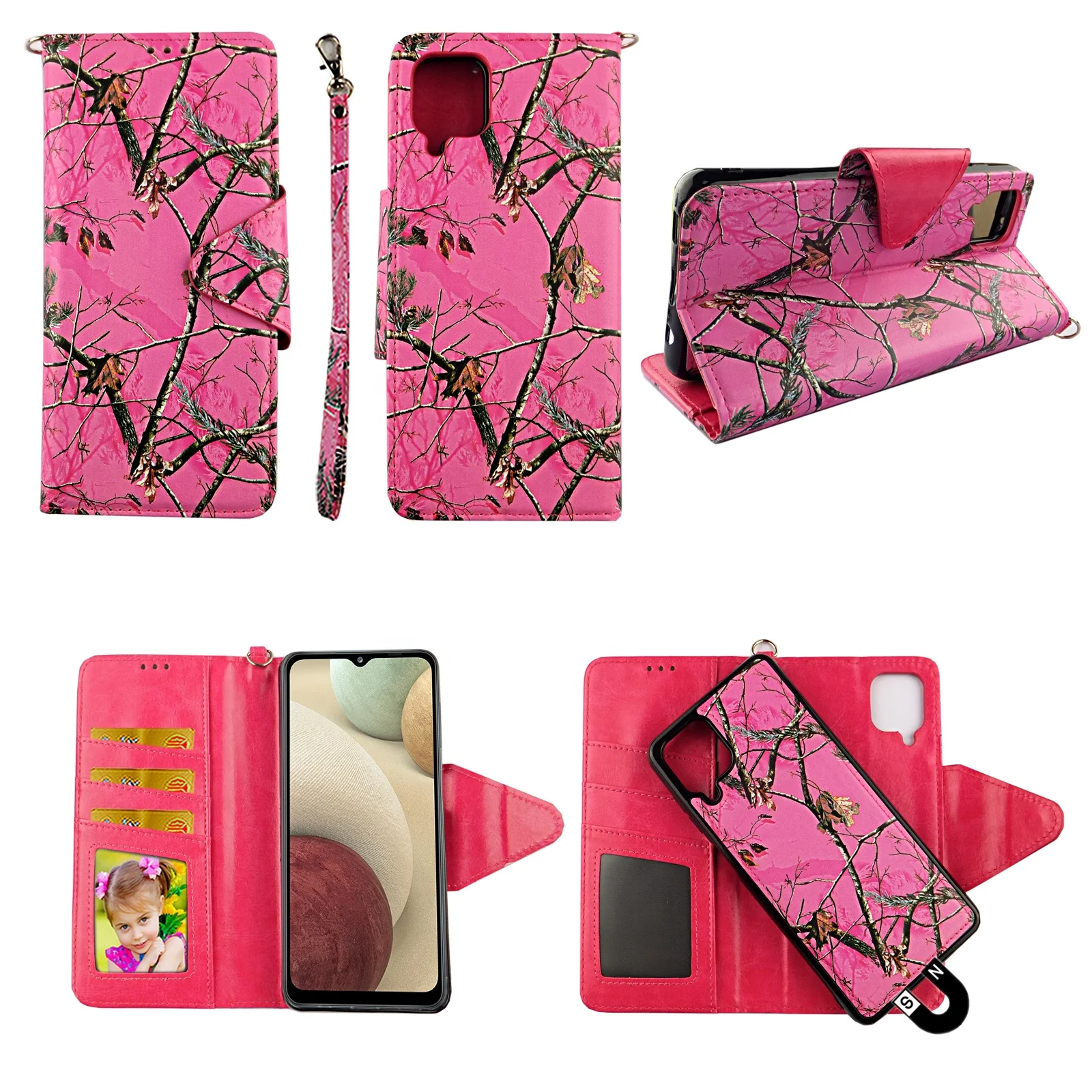 New Multifunction Card Slots Wallet Mobile Back Cover Phone Case Pu Leather Case For iPhone 13 13Pro 12 11 X XR 7 8