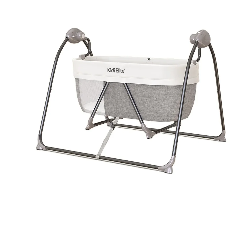 
Newborn Baby Cradle Foldable Swing Bed Bassinet, Baby Sleep Bed With Swing 