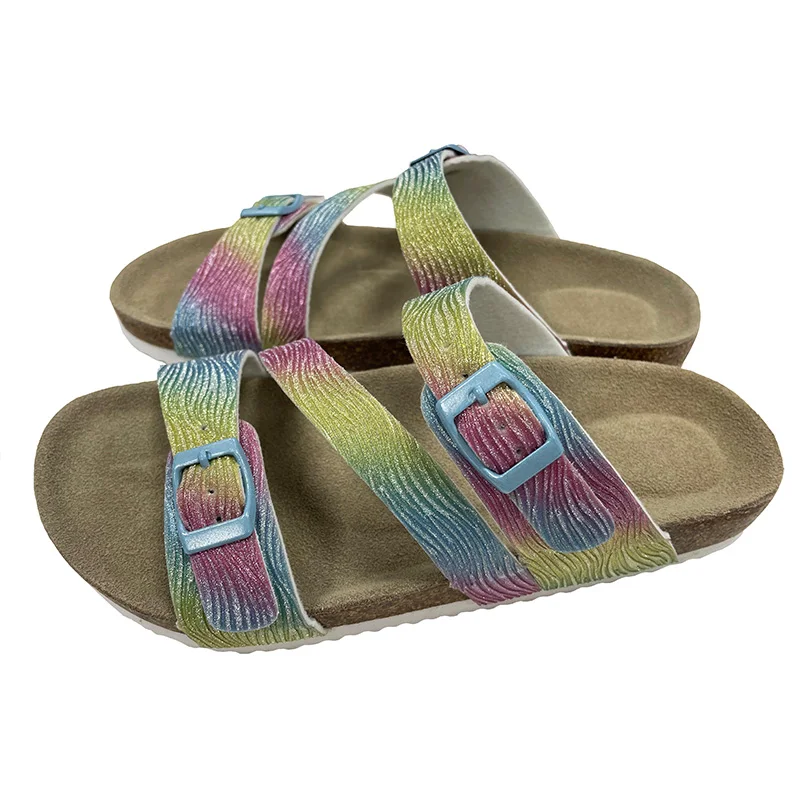 Chinese manufacturer indoor soft slippers non-slippery clogs cork sole slipper