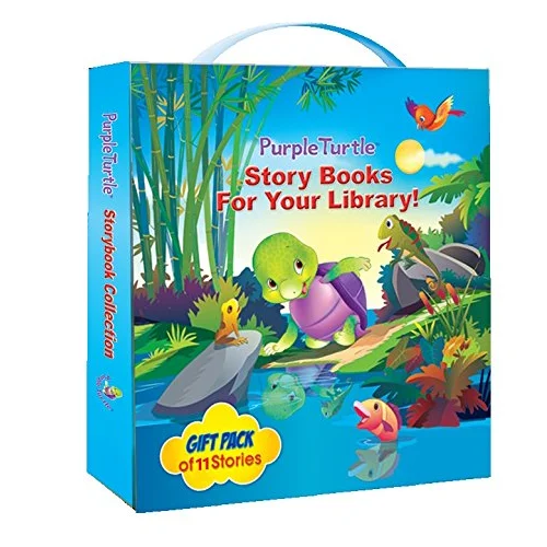 Набор книг с фиолетовыми черепахами лучшего качества (11 Название X 12 Кол-во) по оптовой цене