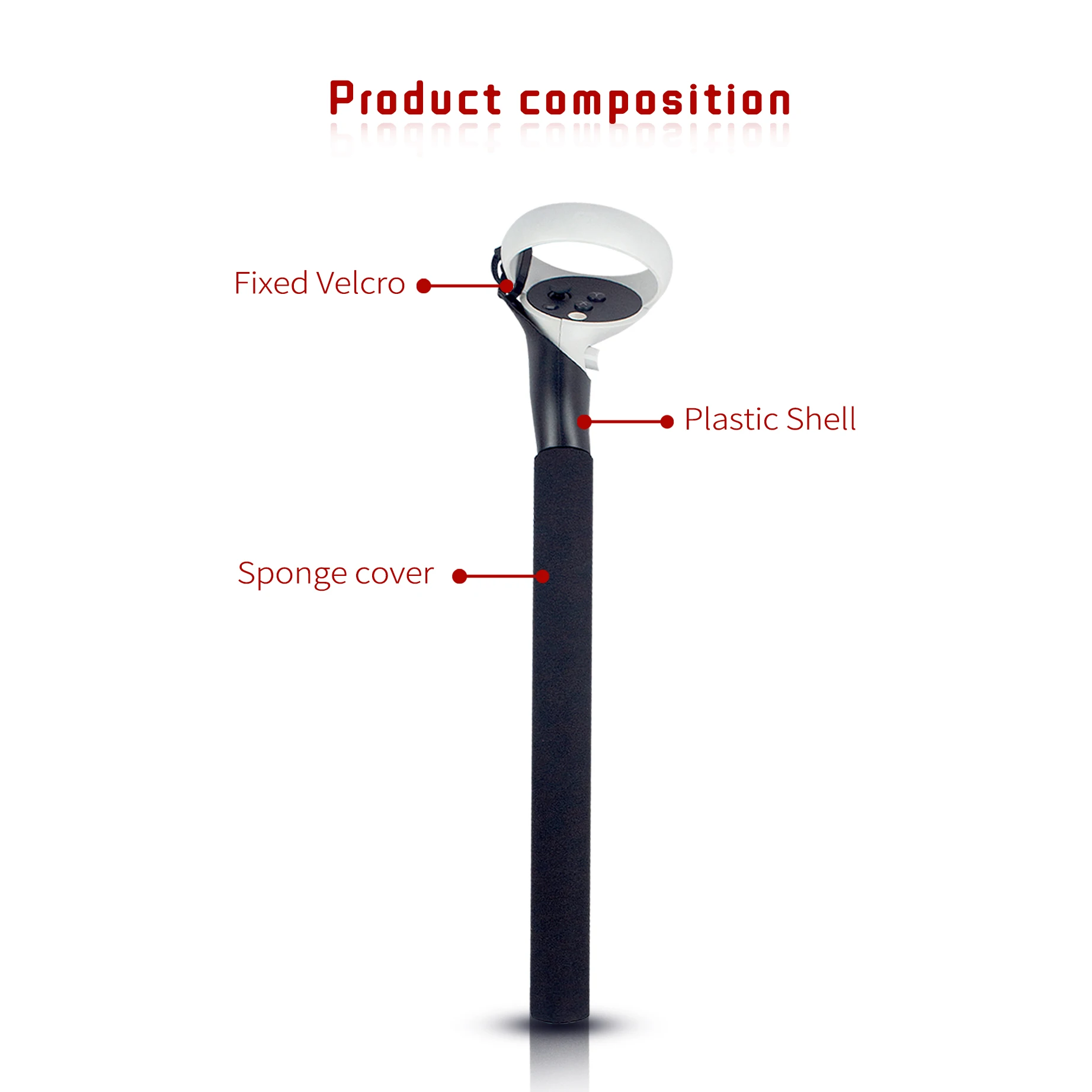 2022  Accessory Expansion Controller suitable for  Meta Quest 2 /Oculus Quest 2 Golf Club/Tennis/Baseball Adapter Racket