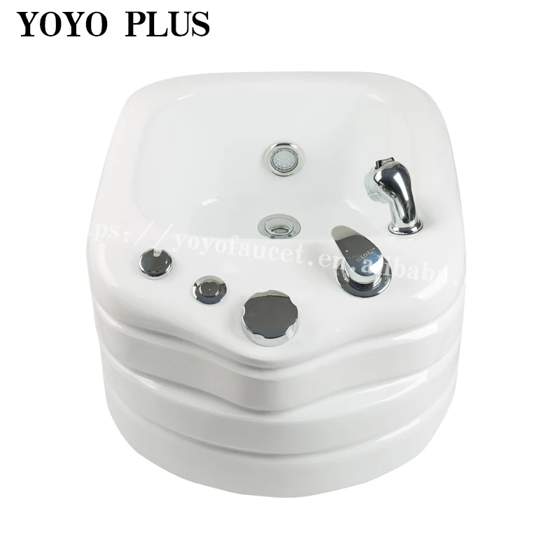 Home Salon Foot spa Bucket Pedicure Bowl Lights & Bubbles Pedicure Basin Pedicure Chair Beauty Salon