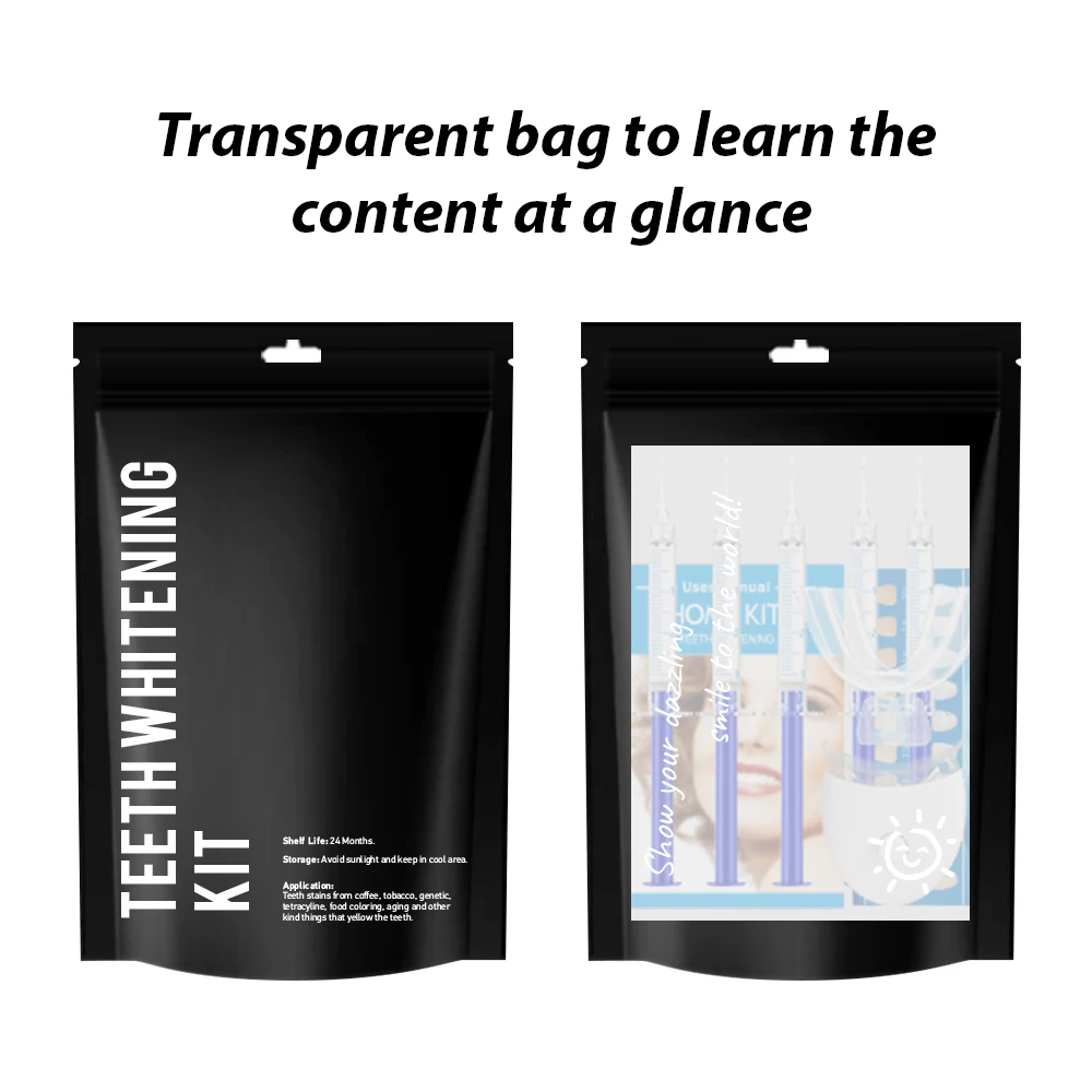 GlorySmile Dental Whitening LED Cold Light Teeth Whitening Tool Peroxide Dental Bleaching Oral Care Device Kit