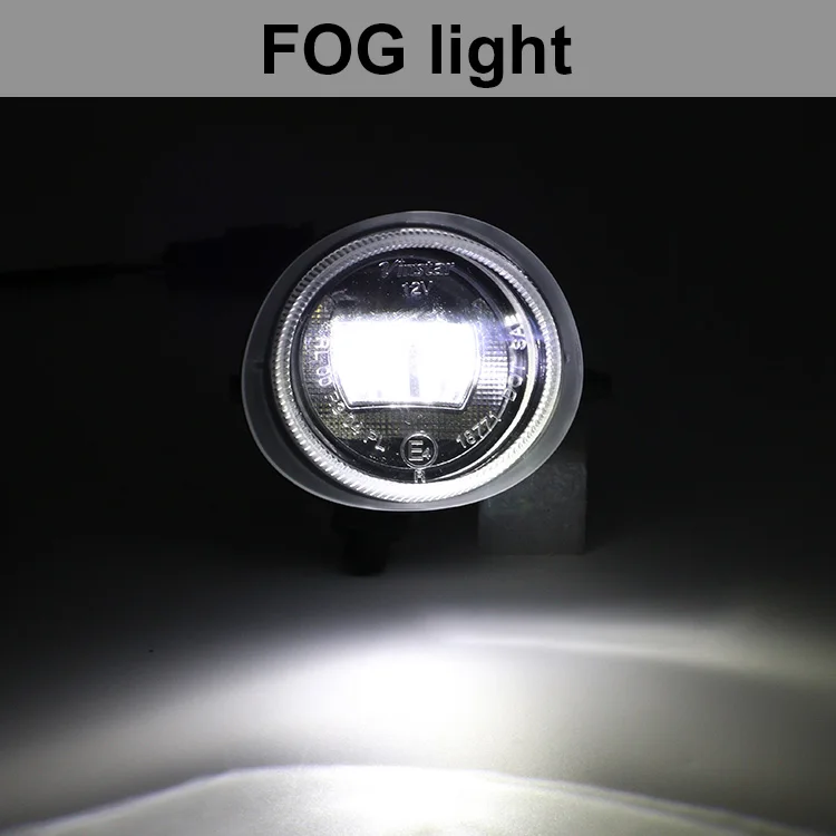 Ailead Multi-function LED FOG+DRL Lights Daytime Running Lamp  For Mazda 3/5/6 For MX-5 Miata 2004-2006