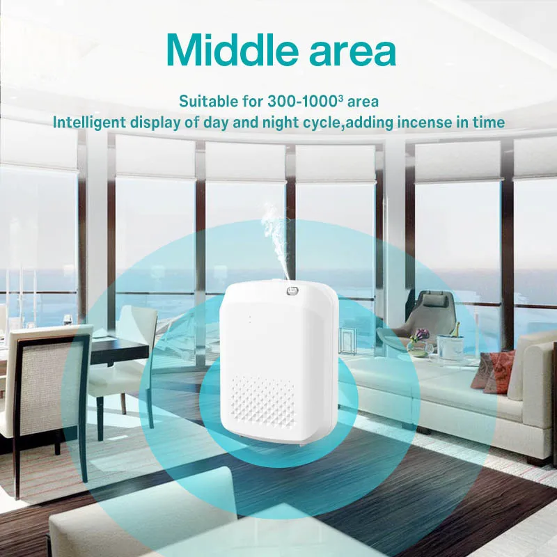Professional Portable Waterless Fragrance  Spray Misting Aroma Nebulizer Diffuser