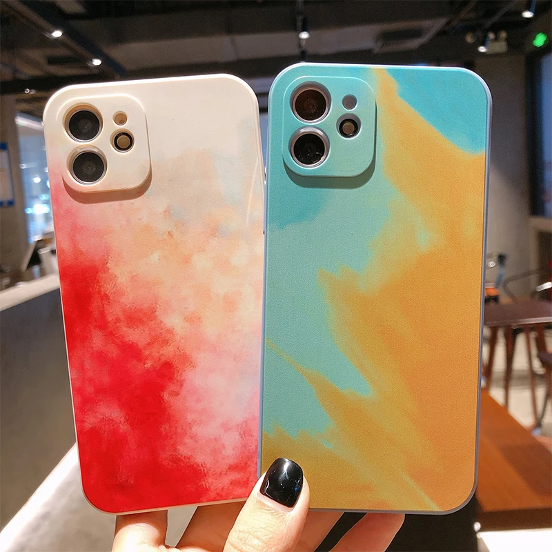Factory wholesale For Iphone X Electroplating Clear TPU Phone Case Three Edge Contrast Color Mobile Phone Back Cover For Iphone