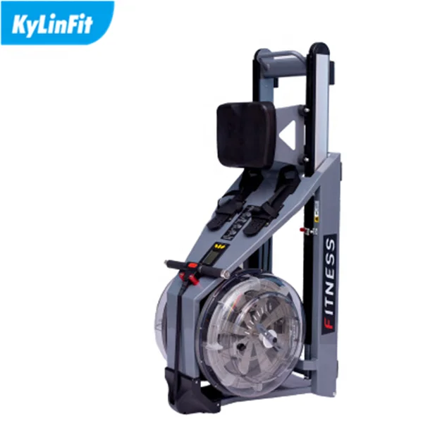 Kylinfit steel water seated rowing machine for home