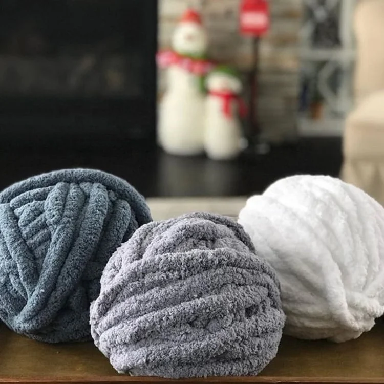 Не сужающийся книзу массивный yarncrafts уютный петля вязаный крючком крученая пряжа; Одежда с отделкой: 