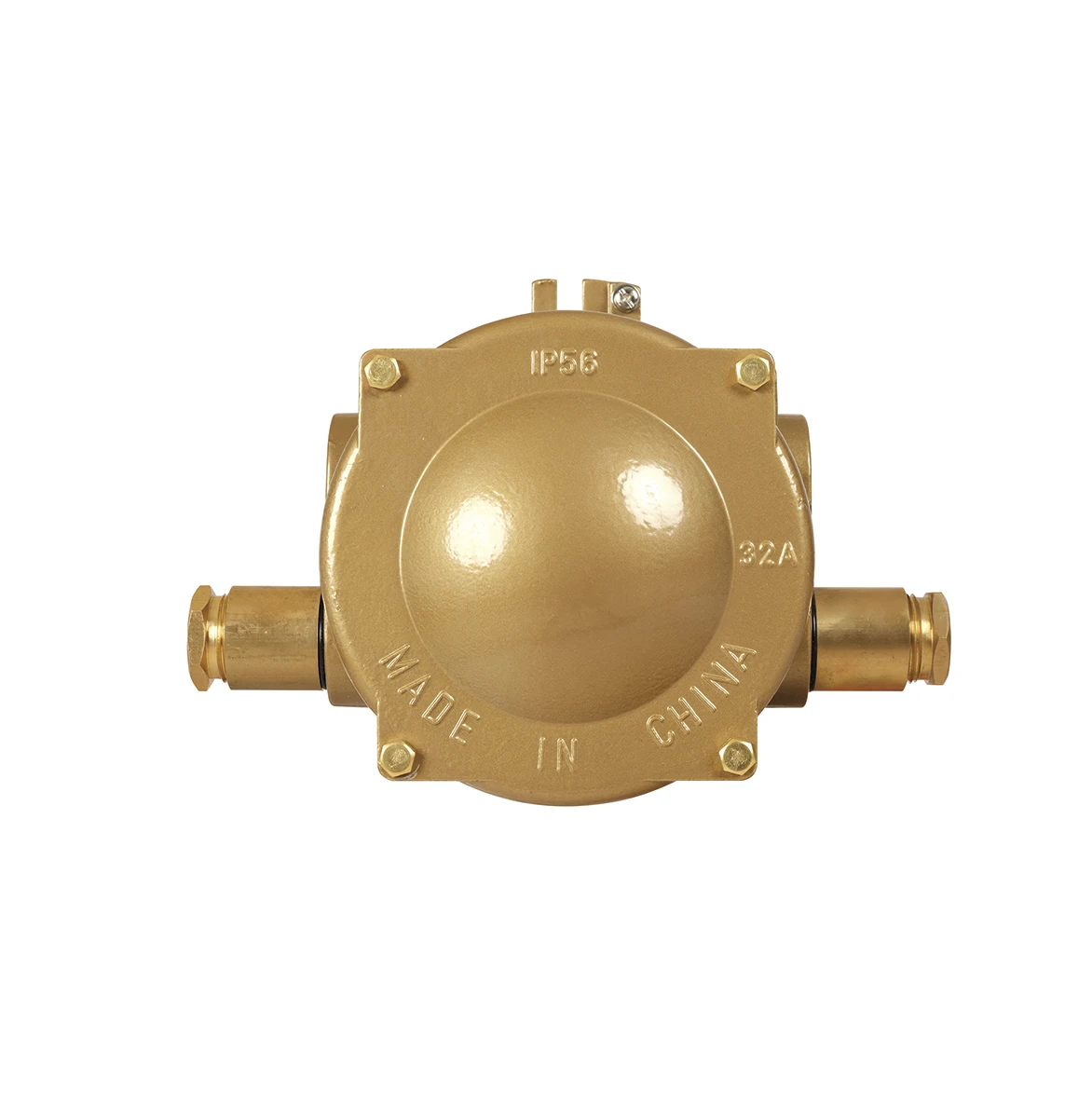20 Years Manufacturer AC440V 32A IP56 Brass Marine Large Current Brass Junction Box