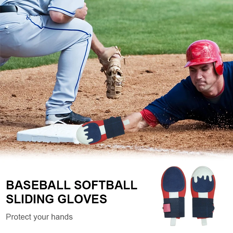 Colourful Ice Cream Right And Left Hand Custom Design Softball Baseball Sliding Mitt Youth Adult Sliding Mitts Baseball