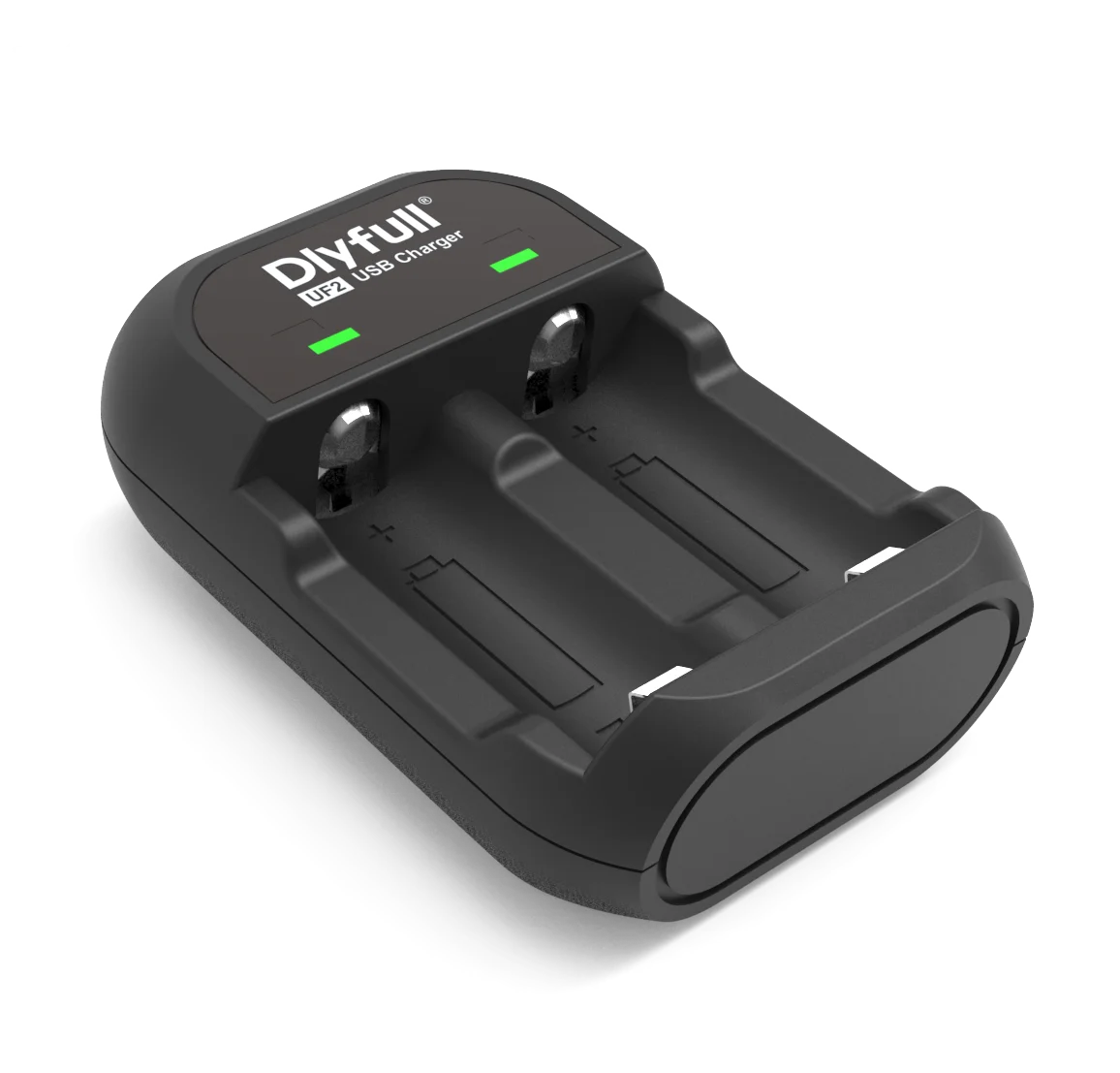Dlyfull Customized UF2 USB Micro Light Mini LiFePO4 Battery Charger for 3.2V 17335 16340 IFR123A Rechargeable Batteries