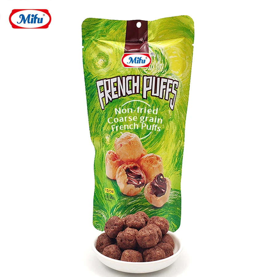 Biscuit factory wholesale delicious chocolate and cream flavor snacks chocolates ball OEM/ODM chocolate wafer