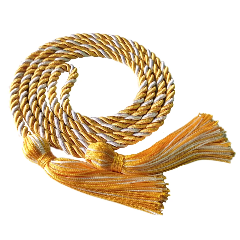 Gold/Purple  Multicolor-Academic-Grade  graduation honor  cords graduation cords