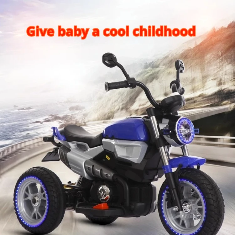 2024 New Style Children Motorcycles for Kids 2-8 Years Ride on Car Kids Electric Motorbike Electric Tricycle Motor Car