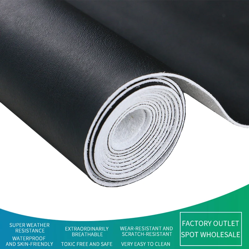 wholesale silicone leather for making car seat interior decoration leather rolls