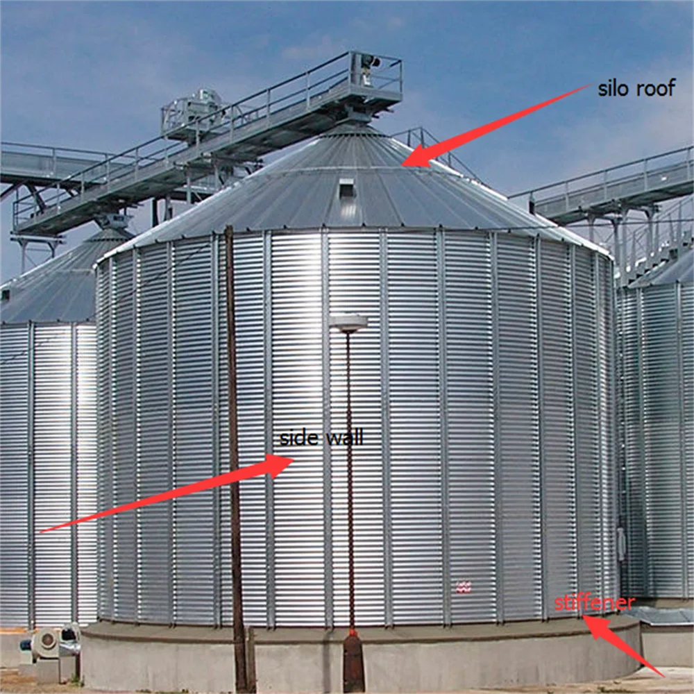 Silo sidewall sheet machine grain steel silo bodysheet machine with high quality