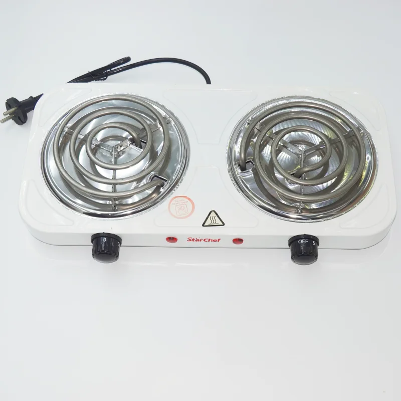 Manufacturers direct sales of high quality portable electric heating board 110V/240V double burner camping stove