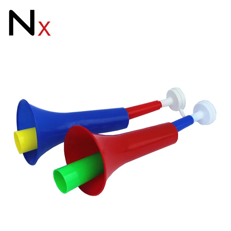
Nuoxin High quality football game air horn plastic soccer fan promotional vuvuzela 
