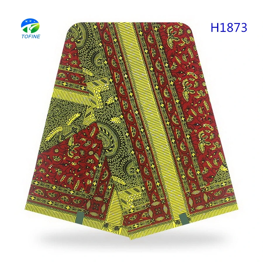 Wholesale hot selling african wax print fabric 100%  kitenge fabric african wax