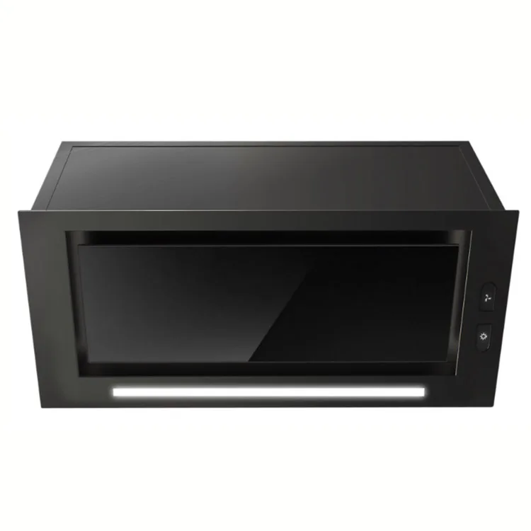 68dB Kitchen Hood Range Stainless Steel Built In Cooker Hood Black Cooker Hood