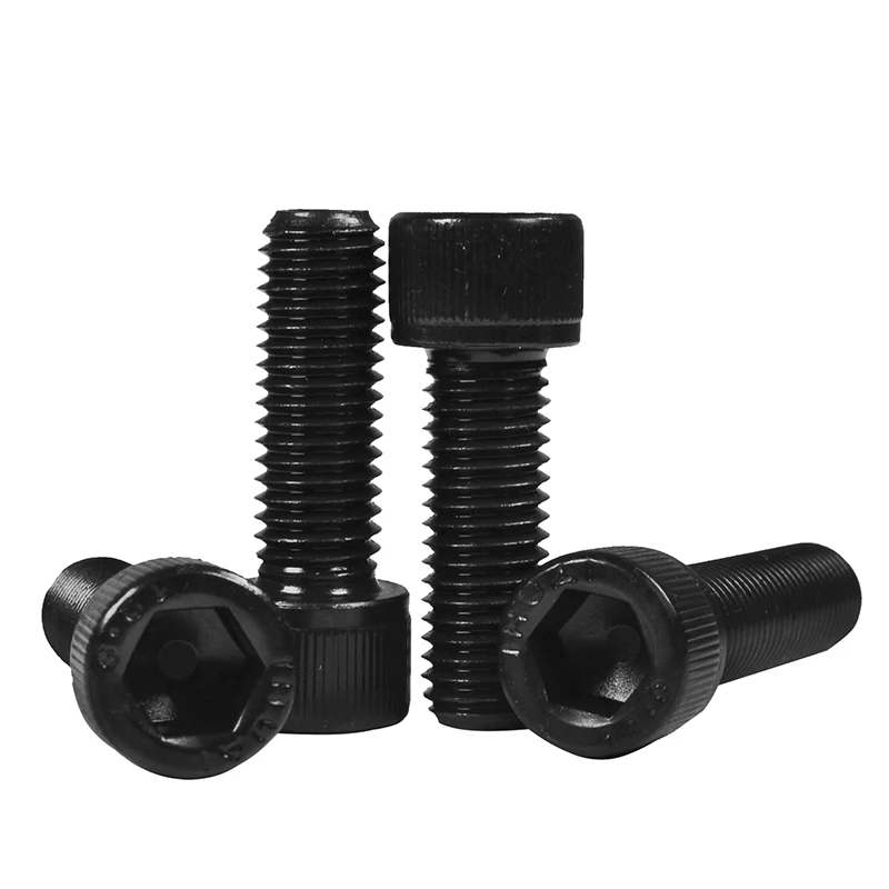 Fasteners bolts nuts din 912 cylinder head bolts black screws and nuts