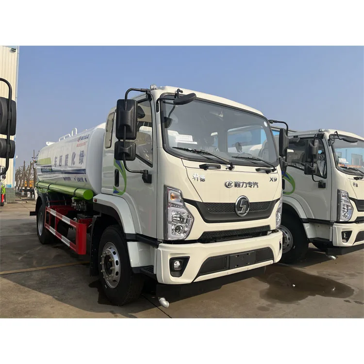 SHACMAN 4x2 3000 Gallon Watering Cart Road Clean Spraying Water Tank Truck