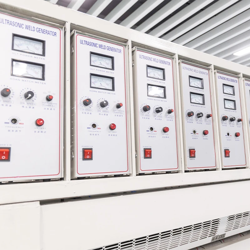 High speed and efficient ultrasonic quilting machine for fabric non woven