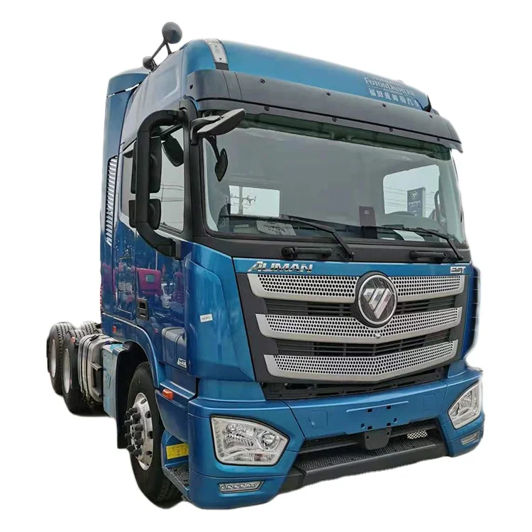 Best Price on Foton Auman 120Ton Diesel Engine 6x4 Semi-Trailer Tractor Truck Manual Transmission Cargo Truck from China