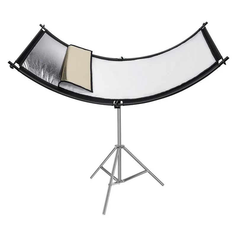 4 Color 66x180cm Photography Arclight Curved Reflector Eyelighter Photo Light Diffuser U shaped Reflector For Studio Photography