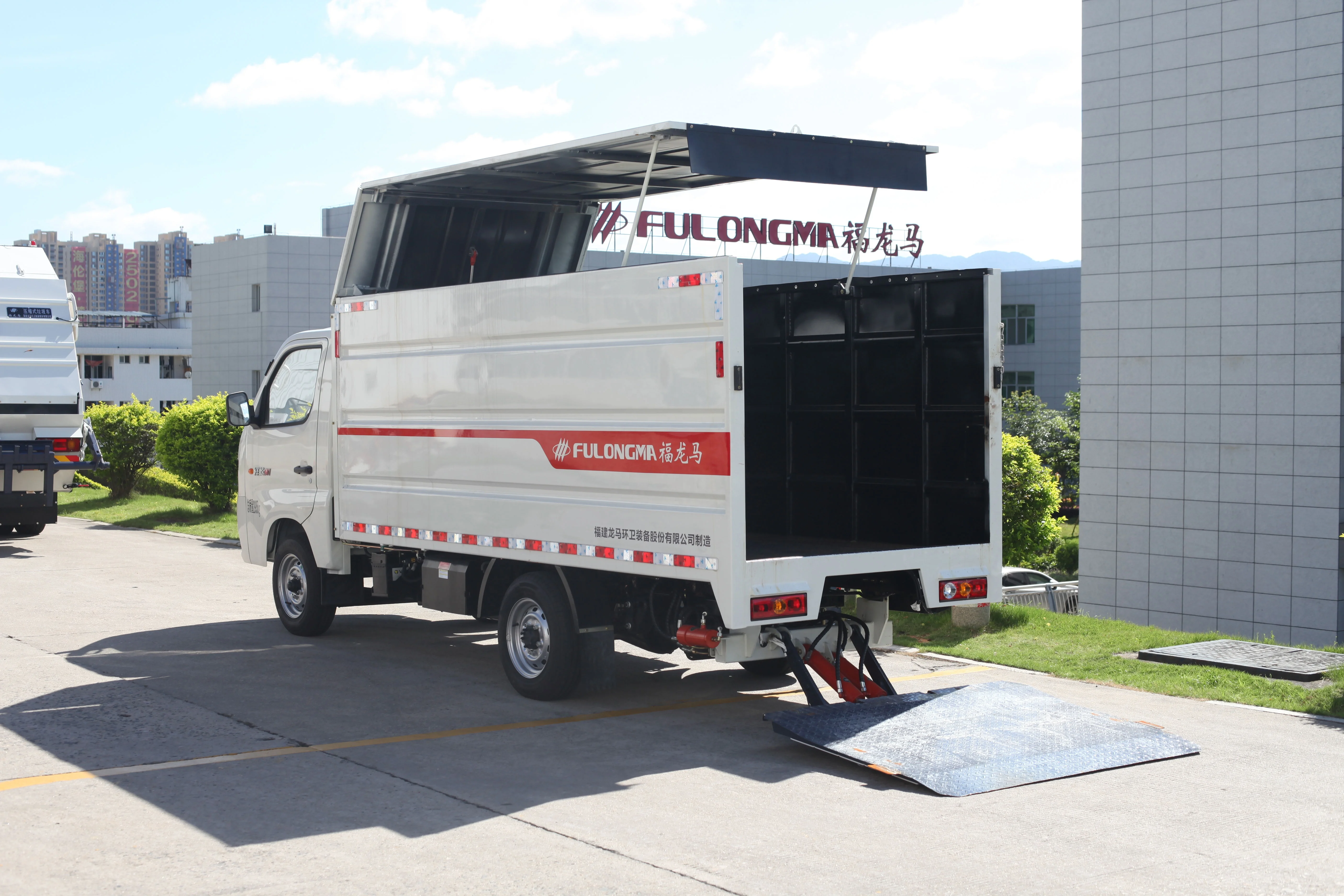 FULONGMA Foton 3 Ton Van Box Truck Trucks For Sale