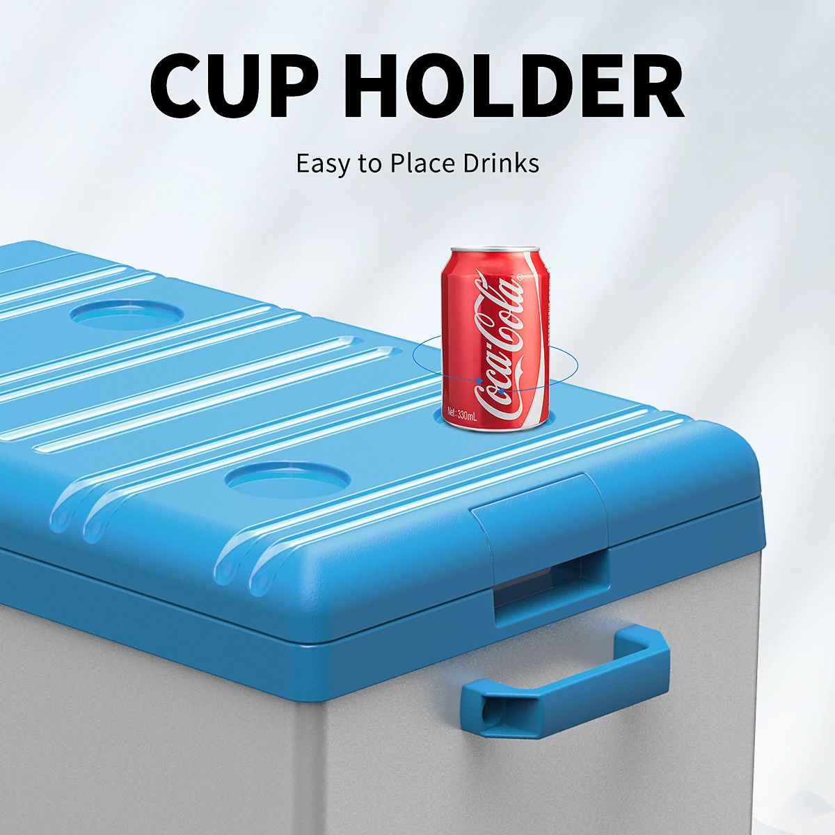 Alpicool C40 Dual Zone Cooler Big Capacity 12V Dual Use Freezer Electric Compressor Fridge Portable Camping Car Refrigerator