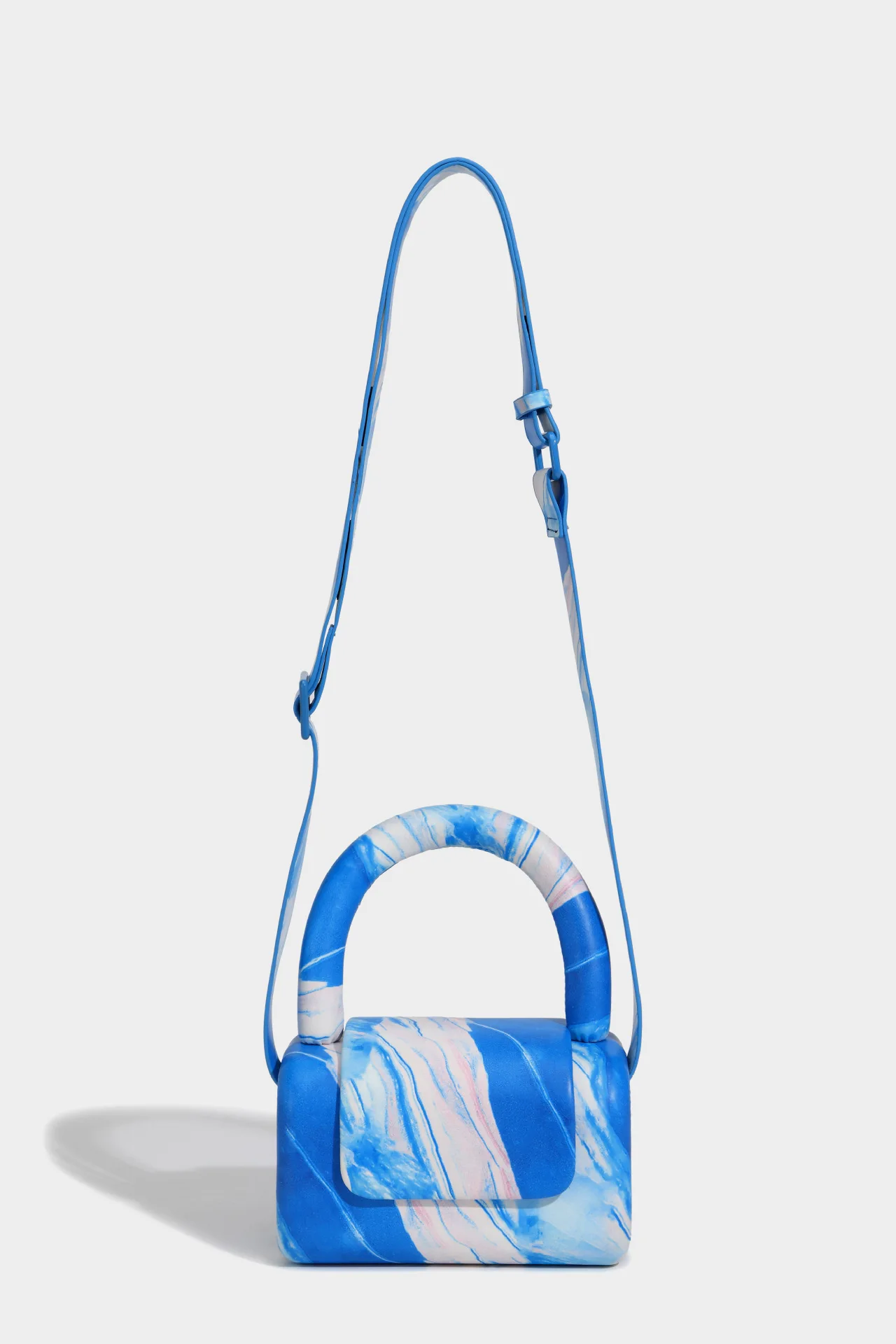 2022 New Spring Pu Leather Pillow Jelly purse Women Crossbody Messenger Bags Painting Hand Bags For Ladies