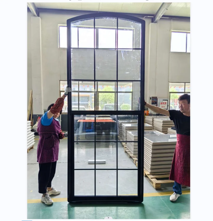 America Design NFRC Certification Sliding Double Glazed Windows UPVC UPVC Vinyl Window With Mosquito Net