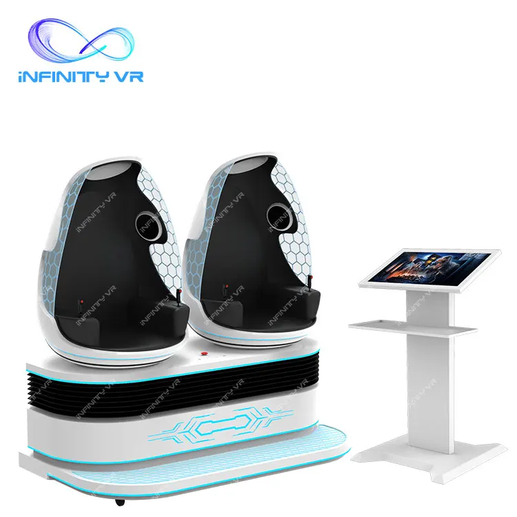 New Design VR Egg Chair Dinosaur Theme Park Virtual Reality Egg Chair Cinema Video Game Console Game Machine Small Area for Sale