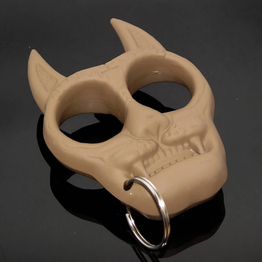 Defense Key Holder Cat Tiger Keyring For Women Fingers Charms Bag Accessory Novelty Strong Hard Plastic Safety Keychain Funny