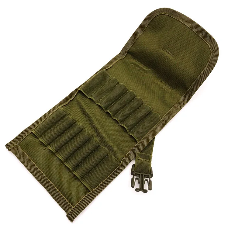 OEM Nylon Molle EDC Ammo Bag Utility Hunting Magazine Pouch 14 Shells Cartridge Carrier Case for Shooting Outdoor Sports