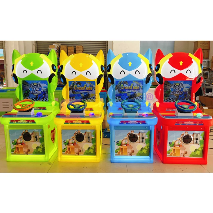 CGW Toddlers Car Arcade Racing Game Machine Simulator Arcade Motor Racing Car Game Machine