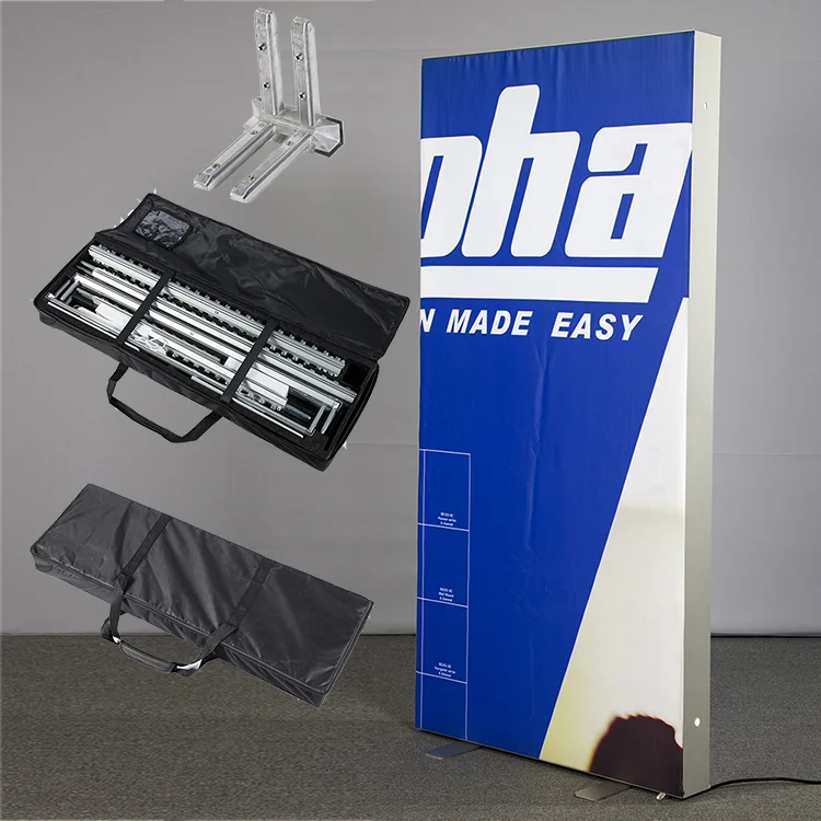 Light Box Fabric Modern Sign Aluminium Profile For Different Firm Structure Seg Extrusions Removable  Combine Led Lightbox Walls