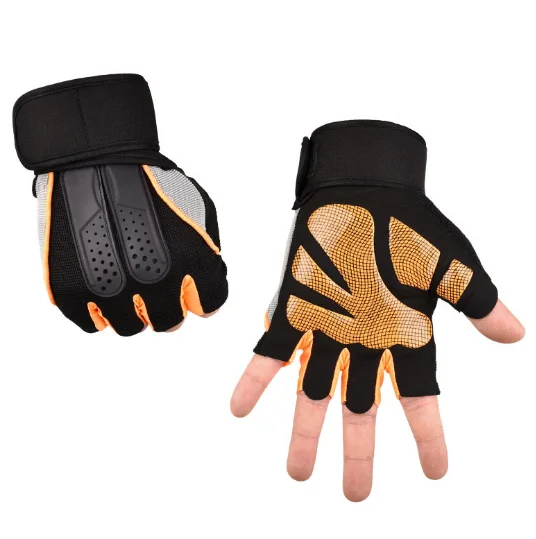 
Ready To Ship Windproof Breathable Cycling Gloves Half Finger For Men And Women 