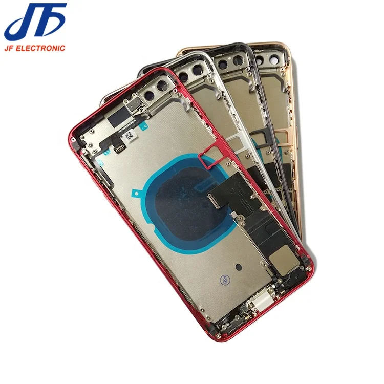  Сменный задний корпус для iphone 8 plus p в сборе аккумуляторной батареи с гибким кабелем и мелкими