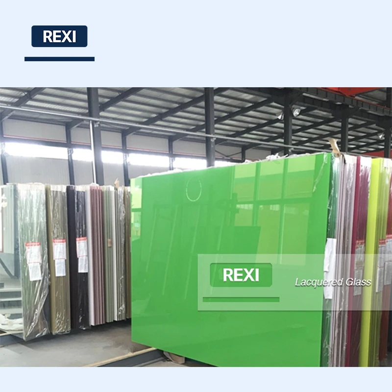 Factory Price 3mm-12mm black back painted glass panel wall