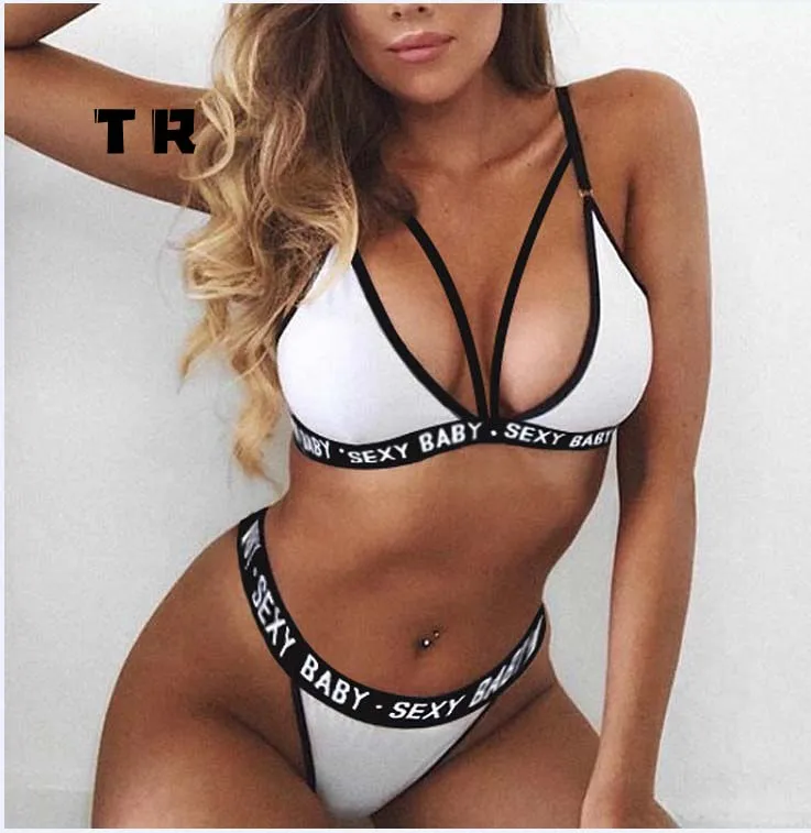 2022 Sexy Thong Micro Bikinis Mini Women Swimsuits Solid Push up Swimwear Female Bikini set Brazilian Biquini Bathing Suit Swim
