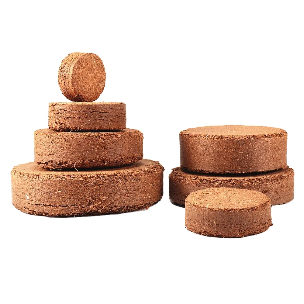 Good Quality Coco Coir Coconut Soil Block Peat Pot Nutrition