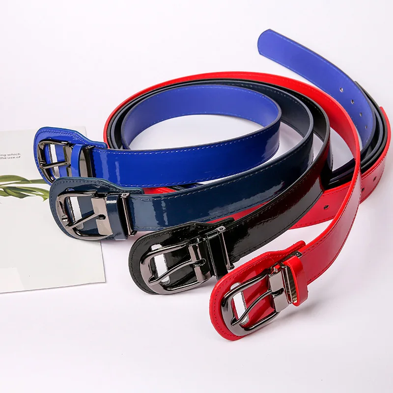 High Quality Outdoor Sports Adult and Youth Baseball/Softball Adjustable Uniform Belts In Multiple Colors with Leather Tab
