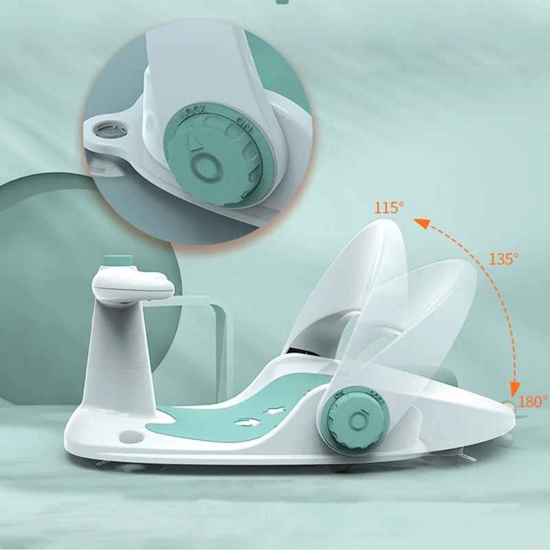 Infant Bath Seat with Secure Suction Cups Non-Slip Toddler Bath Seat, Bathtub Seat for Baby