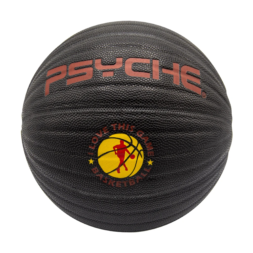 Custom Logo Size 7 Sports Training Indoor Outdoor Basketball Black Wholesale 1kg 1.3kg 1.5kg