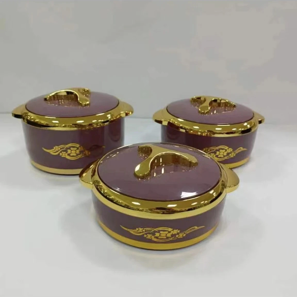 Custom insulated food storage hot pot container keeps food warm up to 4 hours