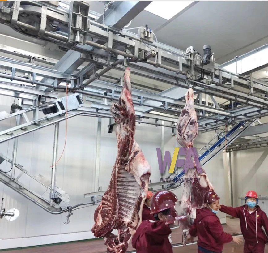 WFA Professional Factory 10-300 Cattle Abattoir Equipment Bull Slaughter Processing Plant Cow Butcher Equipment Price